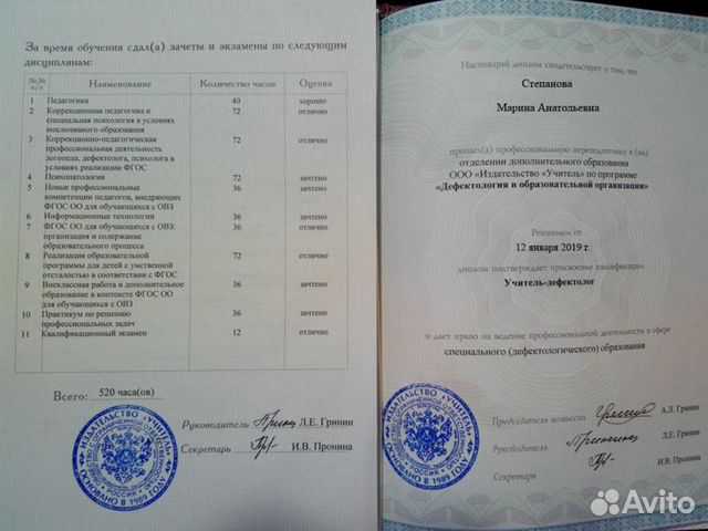 Общая дефектология профпереподготовка дистанционное обучение