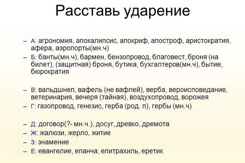 Ударение в слове "апостроф": верная постановка с академической точки зрения
