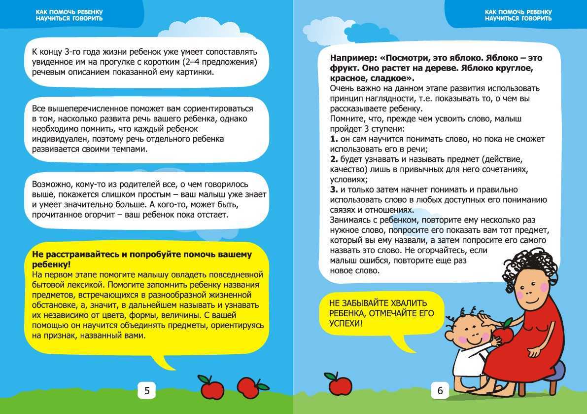 Речь ребенка: как учить ребенка говорить (методики, нормы)