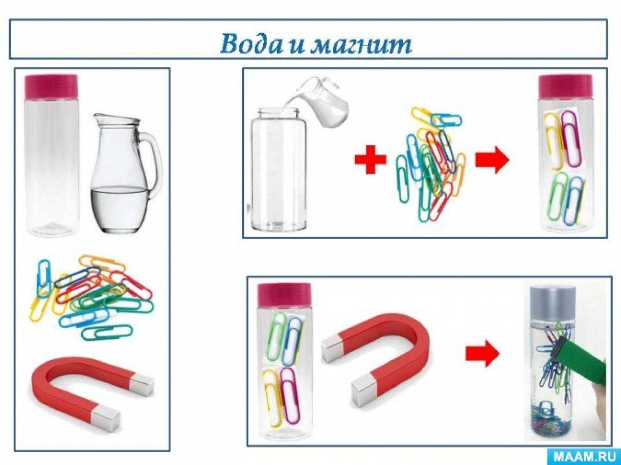 Занимательные опыты для дошкольников