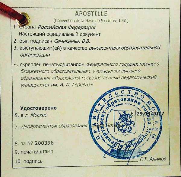 Апостиль