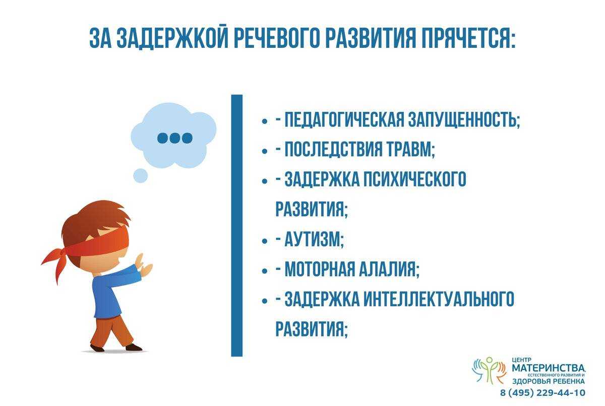 Задержка речевого развития (зрр): симптомы и лечение, что делать