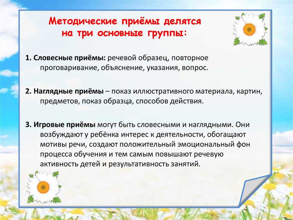 Место словарной работы в системе развития связной речи дошкольника
