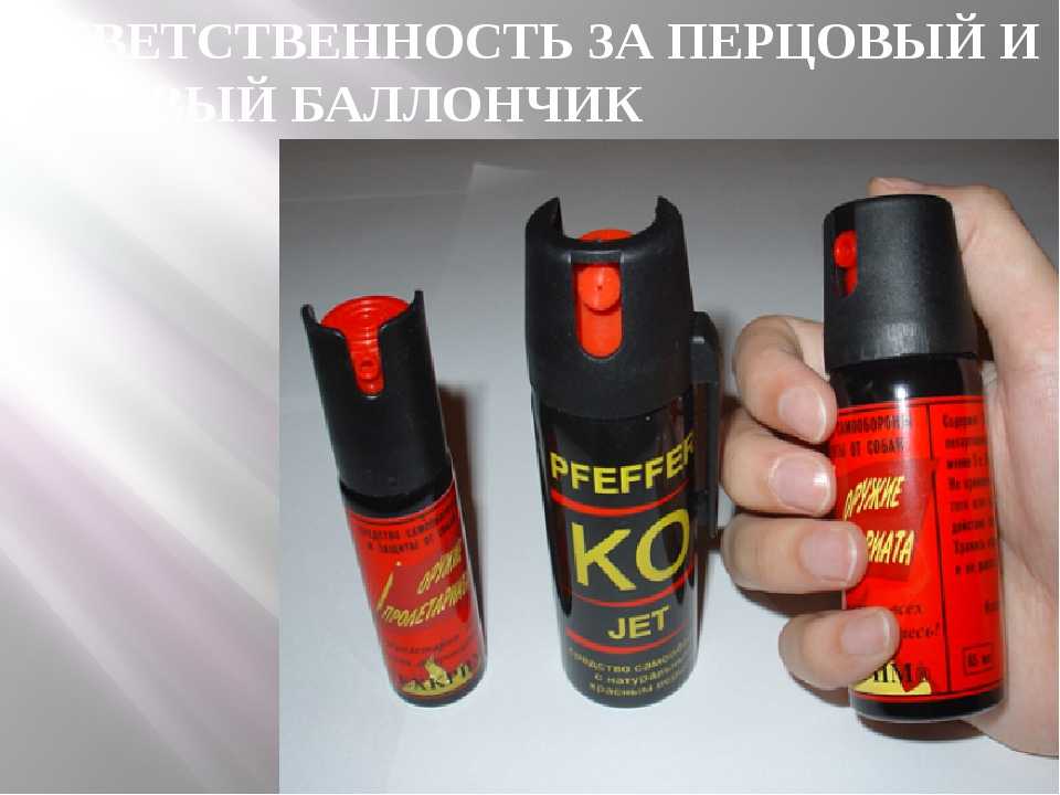 Можно ли детям использовать перцовый баллончик в школе?