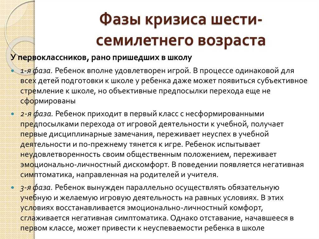 Кризис 7 лет у ребёнка: признаки, рекомендации родителям и другие особенности