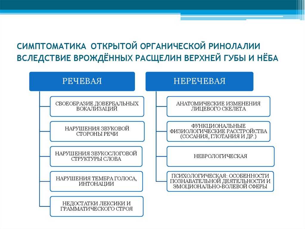 Функциональная и органическая ринолалия