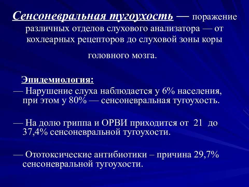 Нарушение слуха (тугоухость) у детей и взрослых: признаки и лечение – напоправку