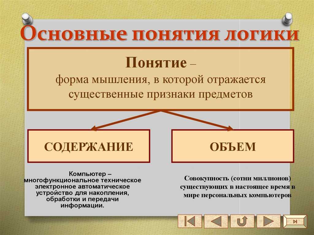 Понятие это обобщенное и опосредствованное знание об объекте или группе однородных объектов закрепленное в слове