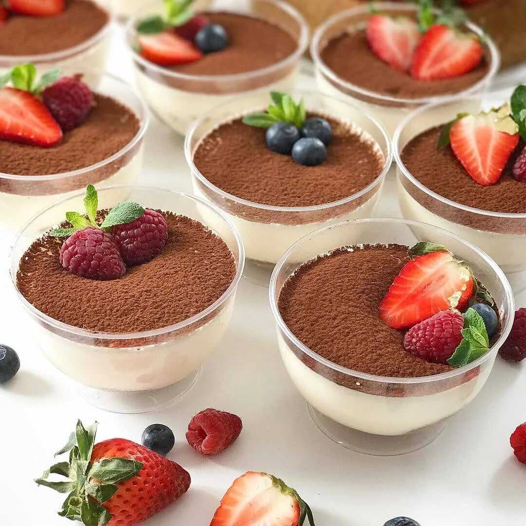 Классический и авторские рецепты вкусного тирамису!