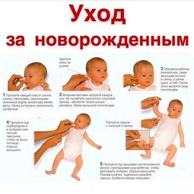 Купание новорожденного первый раз после роддома: без волнений и проблем