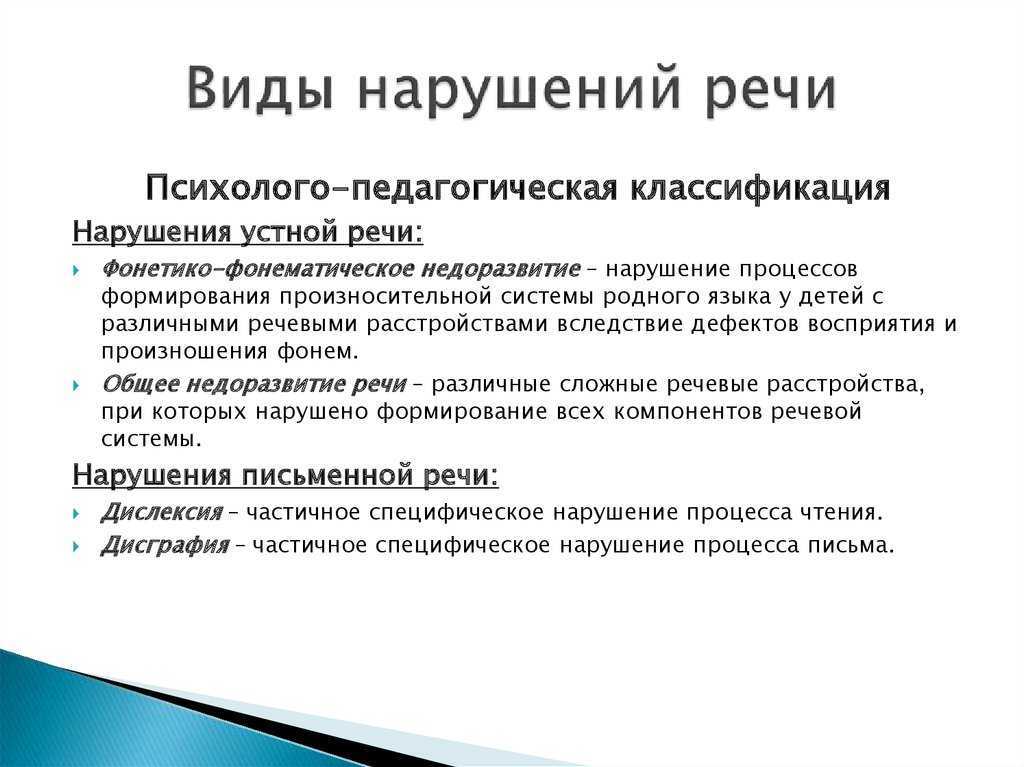 В какую классификацию входят речевые расстройства обозначаемые как алалия и афазия - autizmy-net