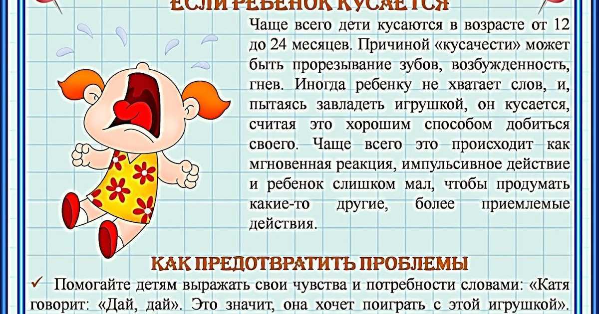 Ребенок кусается в детском саду и дома — что делать и как отучить