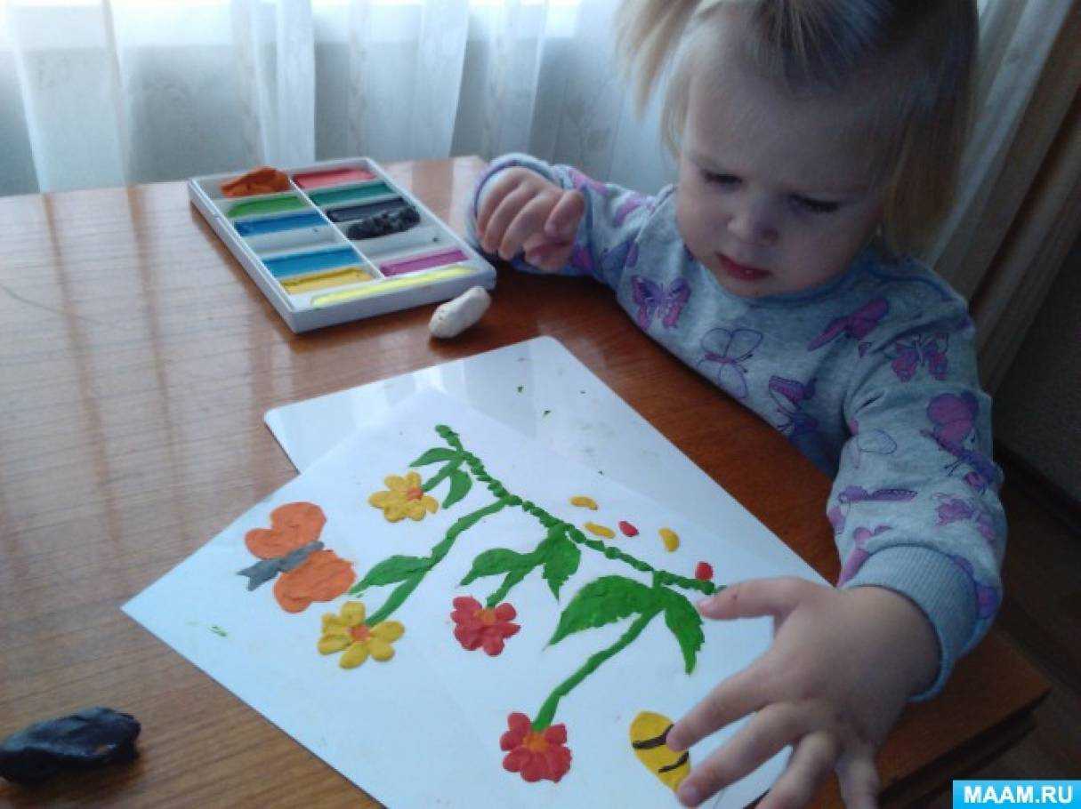 Пластилинография для детей 2, 3, 4, 4, 6, 7 лет - шаблоны и трафареты лепки поделок для ребенка в детском саду и школе