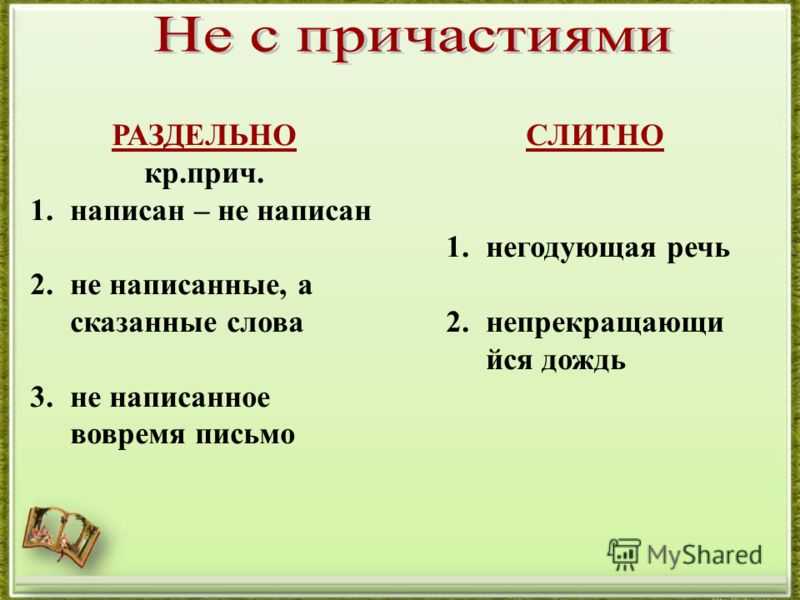 Урок русского языка в 6 классе «правописание не с разными частями речи». воспитателям детских садов, школьным учителям и педагогам - маам.ру