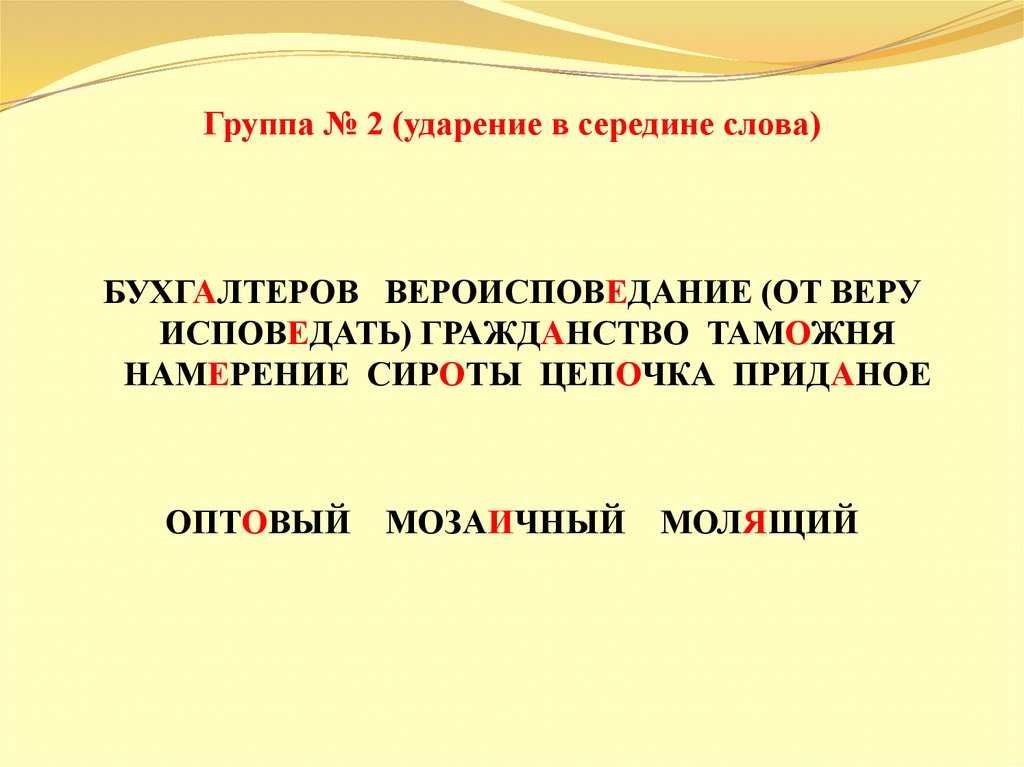 Ударение в слове мозаичная