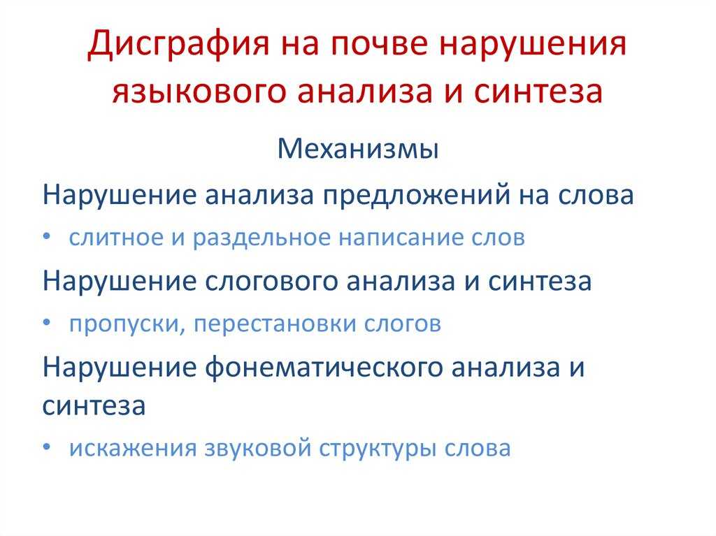 Дисграфия: причины, симптомы и лечение