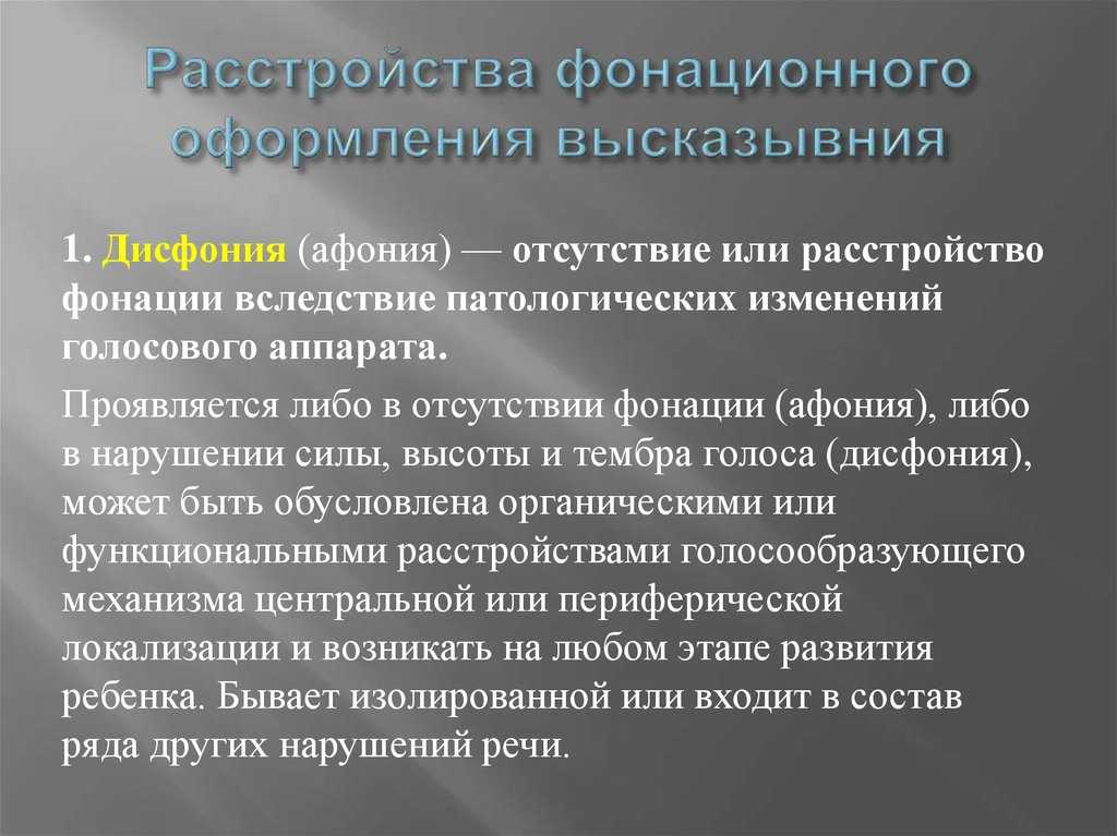 Дисфония: основные причины, виды и методы лечения нарушений голоса
