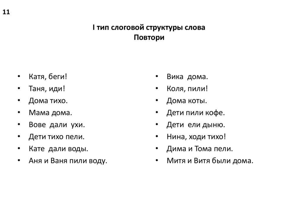Особенности звуко-слоговой структуры слов у детей с онр ii уровня | статья в журнале «молодой ученый»