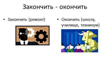 Учебный год окончен или закончен как правильно. как пишется правильно: окончить или закончить