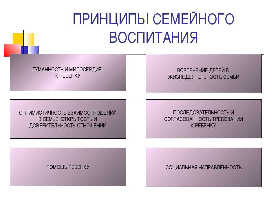Воспитание детей в семье – 3 простых и эффективных принципа