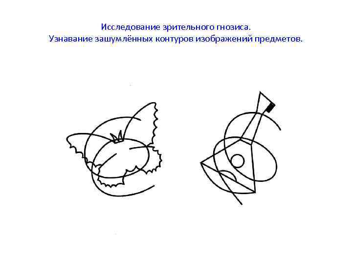 Методика исследования зрительного гнозиса по р.и. лалаевой презентация