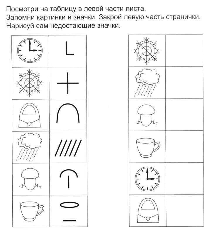 Развитие памяти детей дошкольного возраста