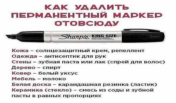 Ребенок изрисовал себя фломастером как отмыть