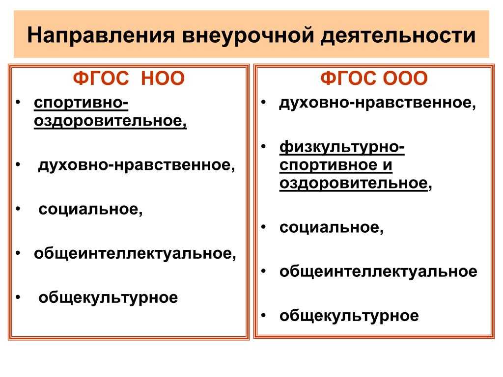 Приступая к разговору о направлениях внеурочной деятельности по ФГОС расшифруем эту аббревиатуру