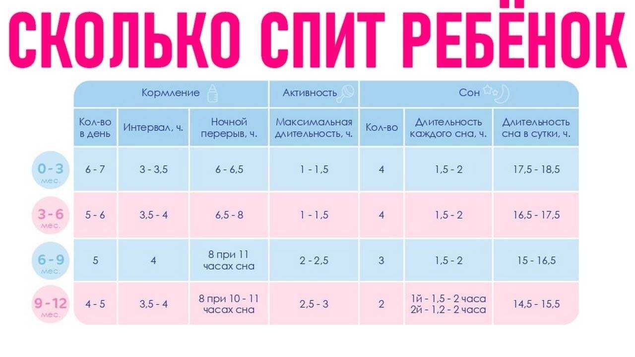 Сколько должен спать и бодрствовать новорожденный ребёнок