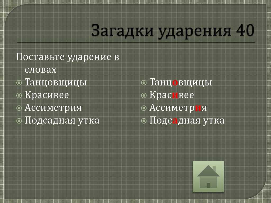 Сеть - разбор слов