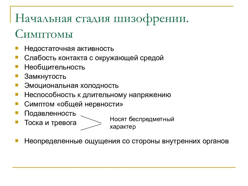 Больные шизофренией: внутренний мир и проявления | психосома